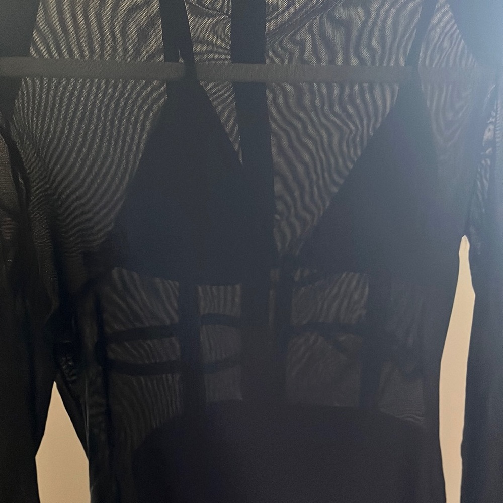 COPY - Black see through dress